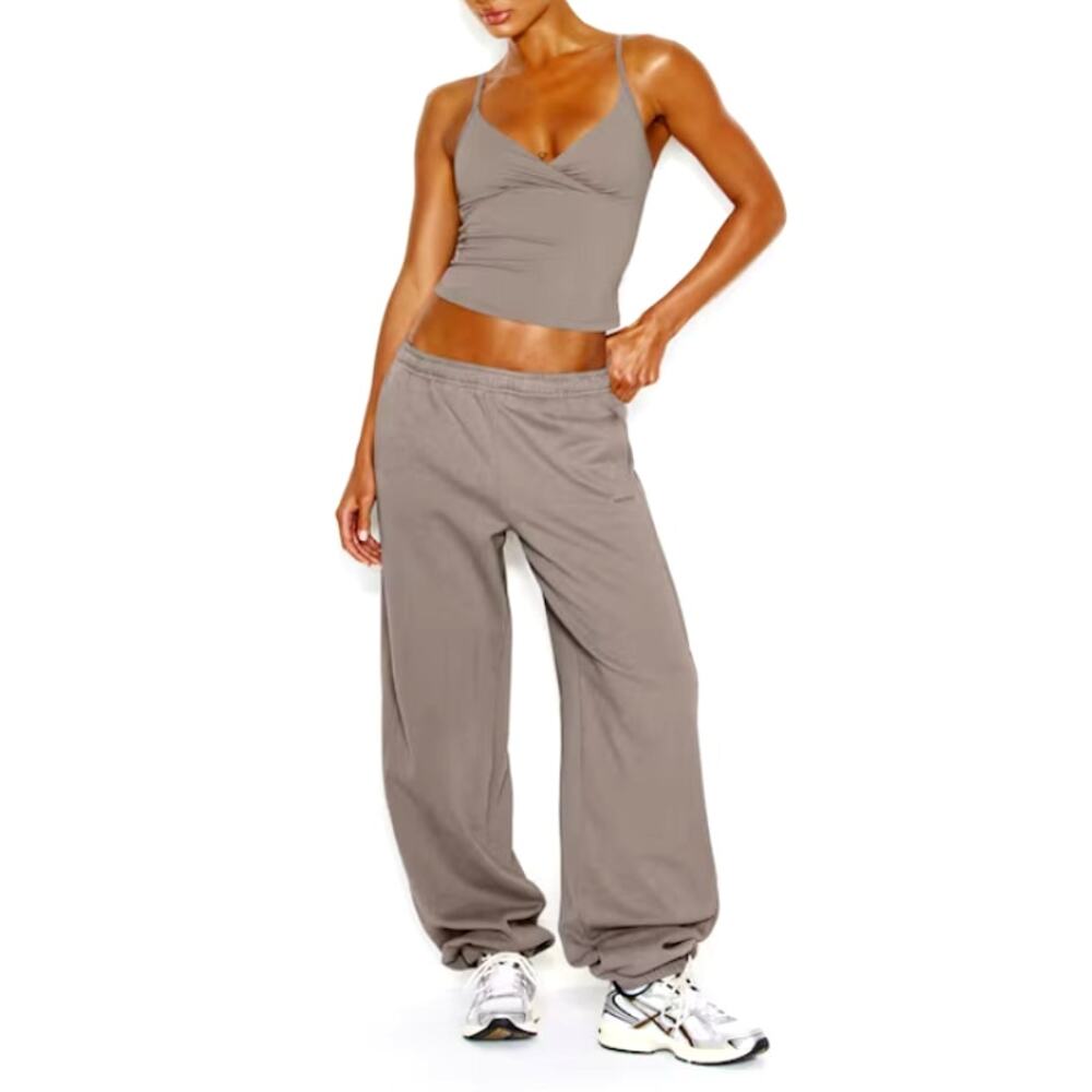 Garage Ultra Fleece Super Joggers Satellite Beige Size S - Picture 10 of 10